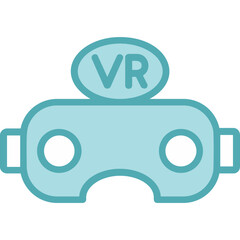Virtual Reality Glasses Icon 