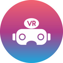 Virtual Reality Glasses Icon 