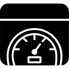 Speedometer Icon 