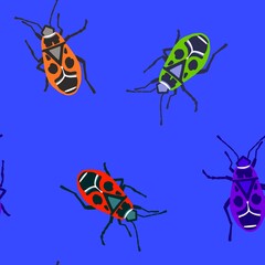 set of insects