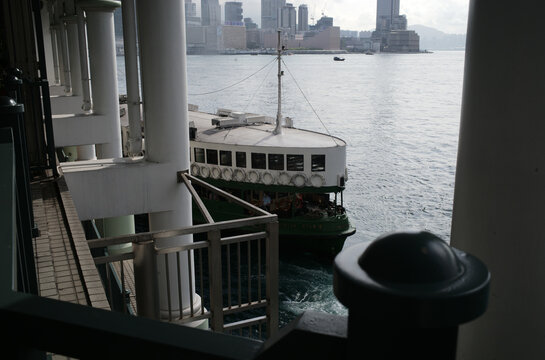 view from the ferry piar