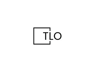 TLO letter initial logo design vector illustration