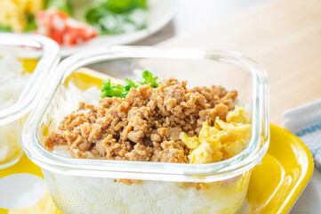 韓国おにぎり　チュモッパ作り