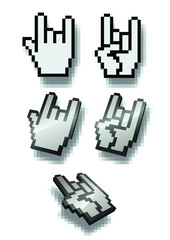 pixelated cursor