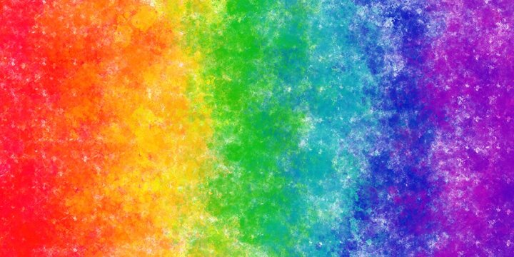 Abstract background in rainbow colors without clear borders. Color spots, color transition. Bright backdrop for web pages, wallpapers, banners, interfaces.
