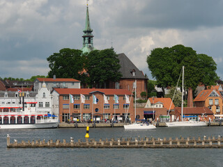 Fototapeta premium Die Stadt Kappeln an der Schlei