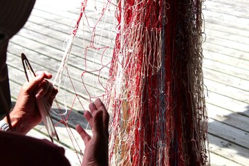 Travail de pêcheurs