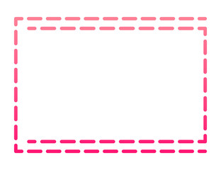 gradient rectangle line frame
