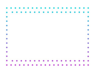 gradient rectangle line frame
