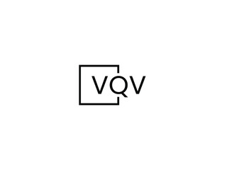 VQV letter initial logo design vector illustration