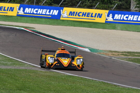 Imola, 12 May 2022: #51 Oreca 07 Gibson Of TEAM VIRAGE Driven By Aubry - Jaafar In Action During Practice Of ELMS 4H Of Imola In Italy.