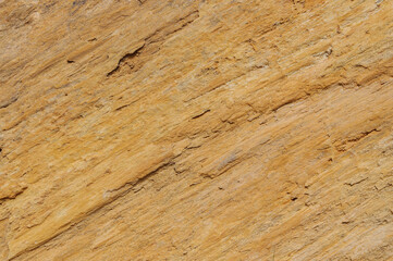 An old untreated sand-colored stone. For background or texture