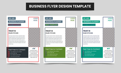 BUSINESS FLYER DESIGN TEMPLATE, CORPORATE FLYER, FLYER DESIGN