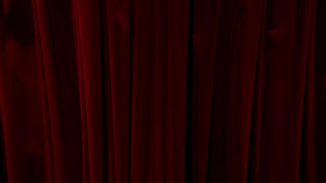 Stage Curtain Opening and Closing Animation. 6 Different Colored Items. Alpha Channel. 