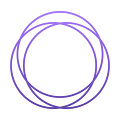 gradient circle frame
