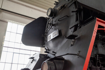 Old train in the station