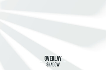 Overlay shadow effect 