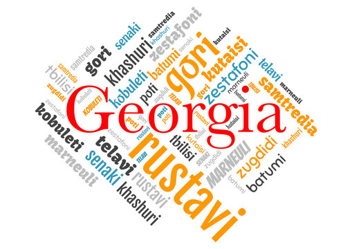 The largest cities in Georgia