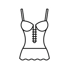 Lingerie icon. underwear sign. vector illustration