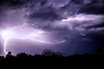 Lighting storm