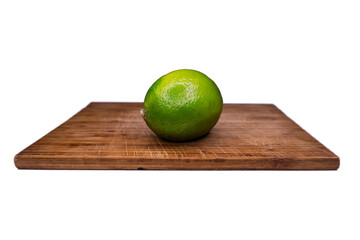 lime on a wooden board