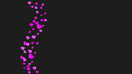 San Valentin Sale Offer. Handdrawn Banner For Discount. Random F