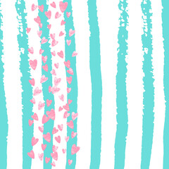Glamour Background. Rose Mothers Stardust. Stripe