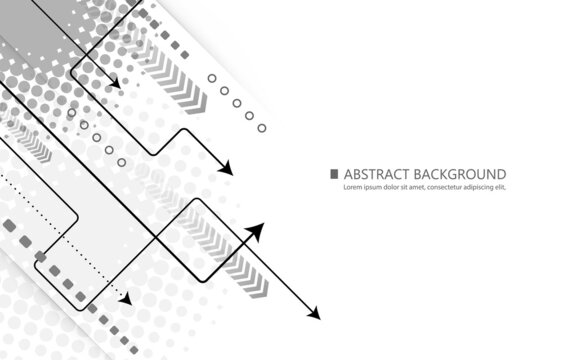 black and white color wallpaper futuristic arrow shape vector design