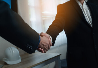  Dealing Business Motivated Honest Businessman Teamwork. Social work corporate company concept...