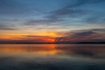 Colorful Early Evening Sky