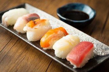 日本の美味しいお寿司イメージ01
