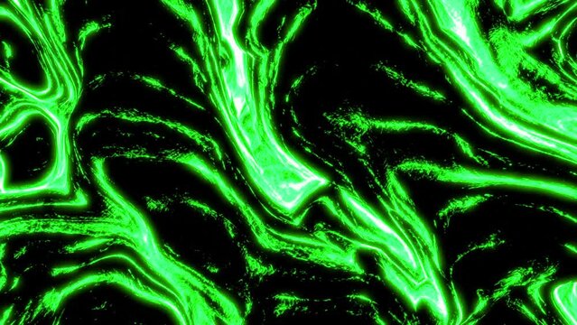 Pink and green background.Design.Bright animation in which multicolored blots spread out and create patterns