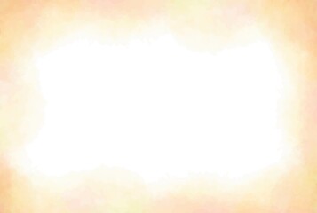 シンプルで綺麗なオレンジ色の背景イラスト