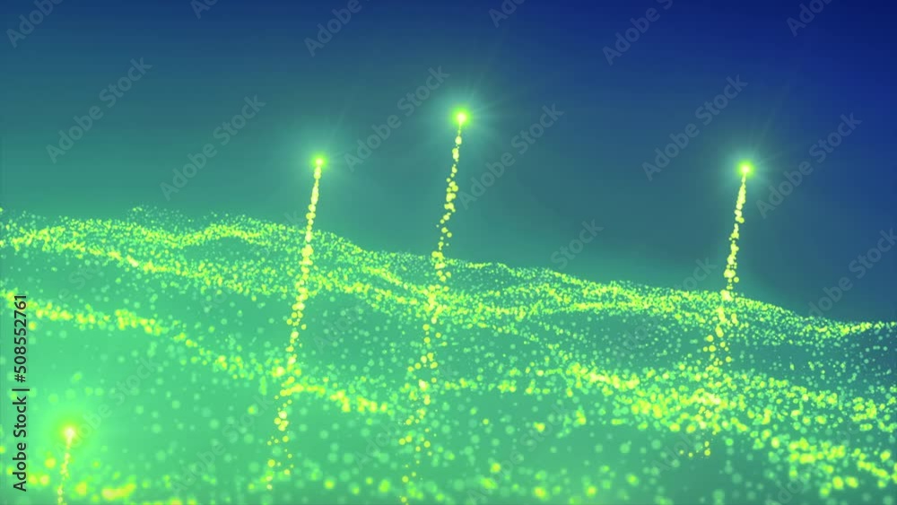Wall mural abstract space nebula background. motion. different galaxy with millions of stars and comets flying 