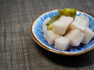 무 피클, 음식, 반찬