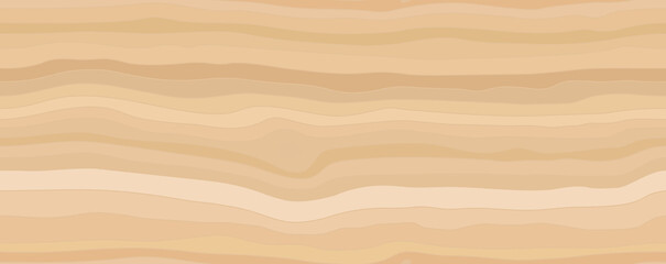 Fototapeta na wymiar Light beige wood seamless texture background. Empty natural pattern swatch template. Realistic plank. Wooden grain texture. Dense lines. Vector illustration 
