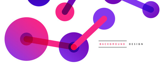 Network concept abstract background. Dots connection. Big data idea. Business template for wallpaper, banner, background or landing