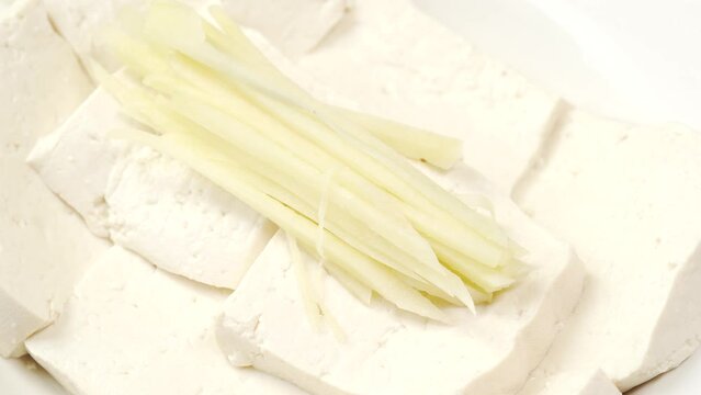 Special Chinese Salted Fish Steamed Tofu