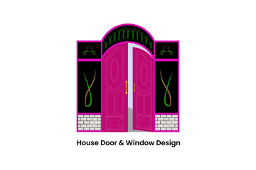 Elegant Home Door and Window Design to design your home