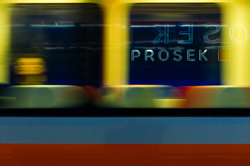 Prosek metro station, Prague, Czech Republic