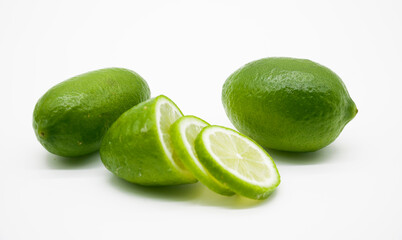 fresh Lemon isolated on white background