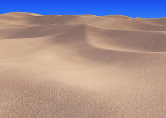 3D Desert landscape