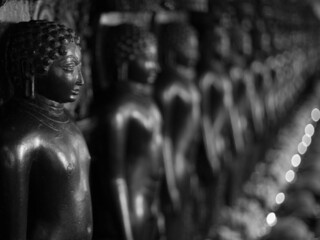 Jina images from Sravanabelagola, India