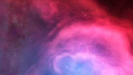 Universe filled with stars, nebula and galaxy © ANDREI