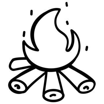 recommend clip art: Campfire 