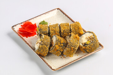 Japanese tempura rill with fish