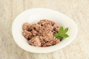 Canned tuna fish for salad