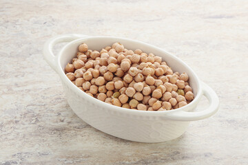 Dry Chickpea beans for cooking