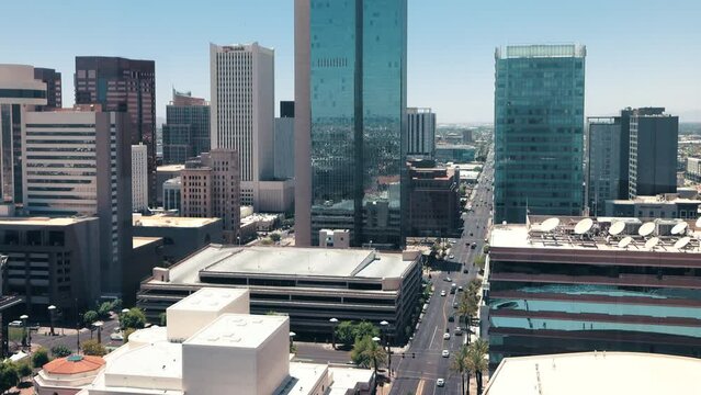 Phoenix, Arizona, USA Downtown Skyscrapers.