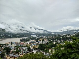 view from the top of the mountain